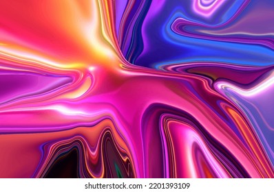 trendy abstract liquid background design with marble effect