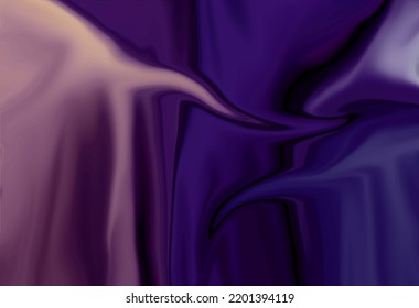 trendy abstract liquid background design with wavy effect