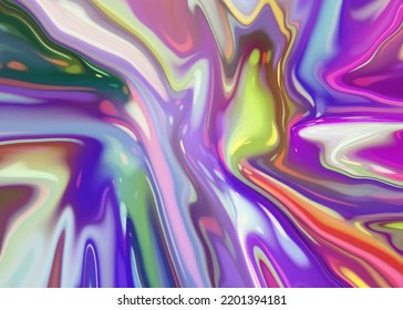 trendy abstract liquid background design with wavy effect