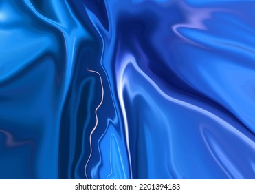 trendy abstract liquid background design with wavy effect