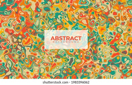 Trendy abstract liquid background template