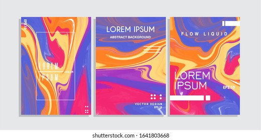 Trendy abstract liquid element. Colorfulbackground, flowing liquid,water splash.dynamical colored . Modern design for logo, label, advertising banners,bubble blue 