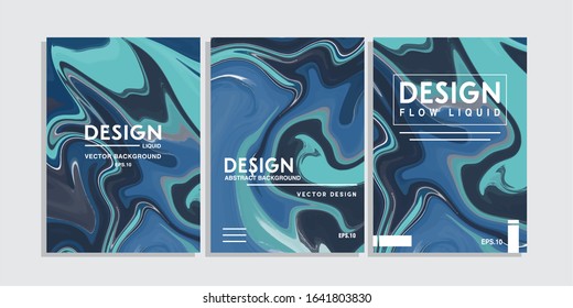 Trendy abstract liquid element. Colorfulbackground, flowing liquid,water splash.dynamical colored . Modern design for logo, label, advertising banners,bubble blue 