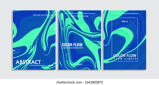Trendy abstract liquid element. Colorfulbackground, flowing liquid,water splash.dynamical colored . Modern design for logo, label, advertising banners,bubble blue 