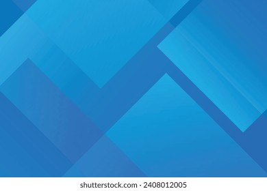 Trendy abstract minimal geometric blurred background. Smooth vector illustration for template, posters, card, banner. Blue elements with fluid dynamic gradient.