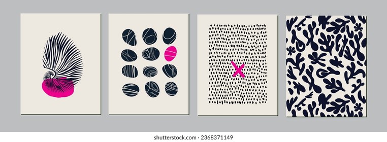 Plantillas oceánicas abstractas de moda. Adecuado para afiches, tarjetas de felicitación y de negocios, invitación, volante, banner, folleto, cabecera de correo electrónico, publicación en redes sociales, publicidad, eventos y portada de la página.
