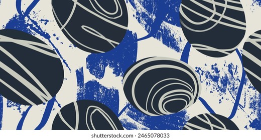 Trendy abstract pattern. Modern vector template for design.
