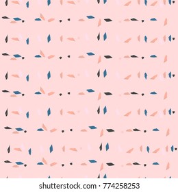 Trendy abstract pattern in terrazzo style.  Wallpaper,  textile, party  invitation, wrapping, birthday, anniversary, etc. Vector