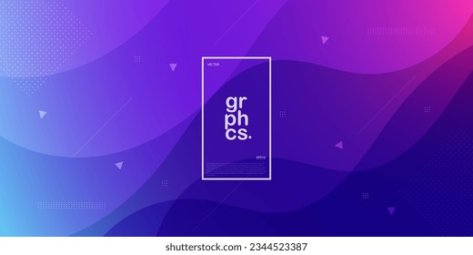Trendy abstract purple violet background design template. Cool design. Eps10 vector