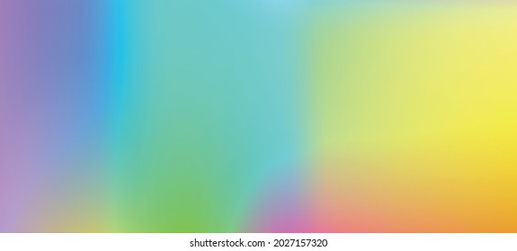 Trendy abstract rainbow blurred background. Smooth watercolor vector illustration for web, template, posters, card, banner. Pastel colors gradient mesh pattern.