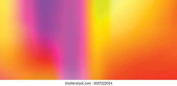 Trendy abstract rainbow blurred background. Smooth watercolor vector illustration for web, template, posters, card, banner. Pastel colors gradient mesh pattern.