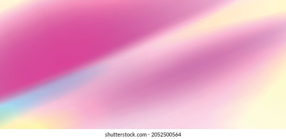 Trendy abstract rainbow blurred background. Smooth watercolor vector illustration for web, template, posters, card, banner. Pastel colors gradient mesh pattern.