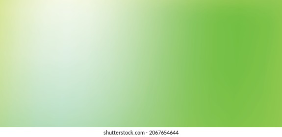 Trendy abstract rainbow blurred background. Smooth green watercolor vector illustration for web, template, posters, card, banner. Pastel colors gradient mesh pattern.