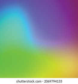 Trendy abstract rainbow blurred background. Smooth watercolor vector illustration for web, template, posters, card, banner. Pastel colors gradient mesh pattern.