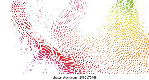 Trendy abstract rainbow blurred background. Smooth watercolor vector illustration for web, template, posters, card, banner. Pastel colors gradient mesh pattern.