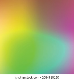 El fondo del arco iris abstracto de moda se desdibujó. Ilustración vectorial de acuarela suave para web, plantilla, afiches, tarjeta, banner. Patrón de malla gradiente de colores pasteles.