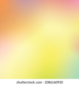Trendy abstract rainbow blurred background. Smooth watercolor vector illustration for web, template, posters, card, banner. Pastel colors gradient mesh pattern.