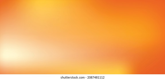 Trendy abstract rainbow blurred background. Smooth orange watercolor vector illustration for web, template, posters, card, banner. Pastel colors gradient mesh pattern.