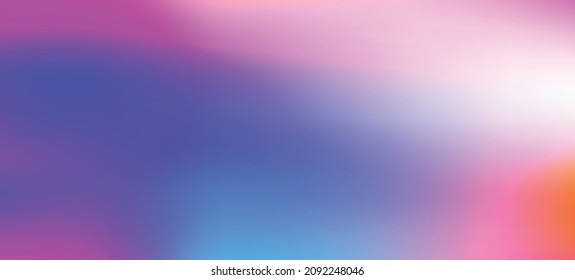 Trendy abstract rainbow blurred background. Smooth watercolor vector illustration for web, template, posters, card, banner. Pastel colors gradient mesh pattern.