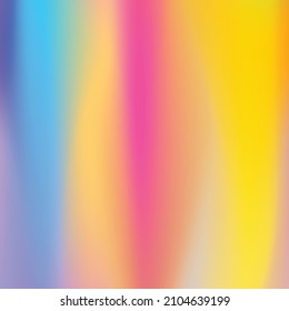 Trendy abstract rainbow blurred background. Smooth watercolor vector illustration for web, template, posters, card, banner. Pastel colors gradient mesh pattern.