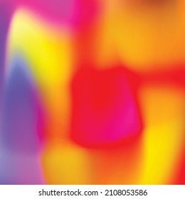 Trendy abstract rainbow blurred background. Smooth watercolor vector illustration for web, template, posters, card, banner. Pastel colors gradient mesh pattern.
