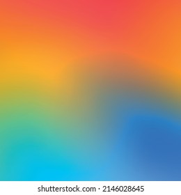 Trendy abstract rainbow blurred background. Smooth watercolor vector illustration for web, template, posters, card, banner. Pastel colors gradient mesh pattern.