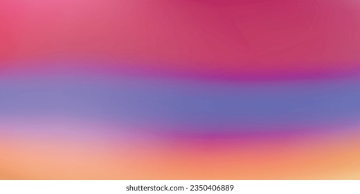 El fondo del arco iris abstracto de moda se desdibujó. Ilustración vectorial de acuarela suave para web, plantilla, afiches, tarjeta, banner. Patrón de malla gradiente de colores pasteles.