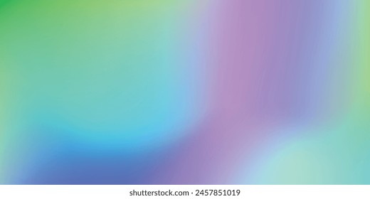 Trendige abstrakte Regenbogen verschwommenen Hintergrund. Glatte Aquarell-Vektorillustration für Web, Vorlage, Poster, Karte, Banner. Pastellfarben verlaufen im Netzmuster.