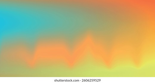 Trendy abstract rainbow blurred background. Smooth watercolor vector illustration for web, template, posters, card, banner. Pastel colors gradient mesh pattern.