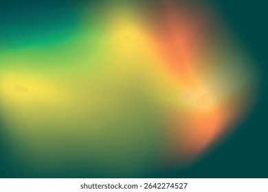 Trendy abstract rainbow blurred background. Smooth gradient vector illustration for web, template, posters, card, banner. Pastel colors mesh pattern.