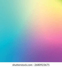 Fondo borroso del arco iris abstracto de moda. Ilustración vectorial de gradiente suave para Web, Plantilla, carteles, tarjeta, Anuncio. Patrón de malla de colores pastel.