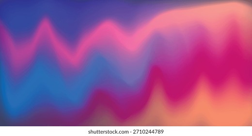 Trendy abstract rainbow blurred background. Smooth watercolor vector illustration for web, template, posters, card, banner. Pastel colors gradient mesh pattern.