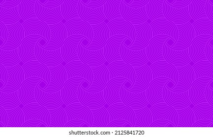 Trendy abstract seamless pattern with circles. Vector illustration