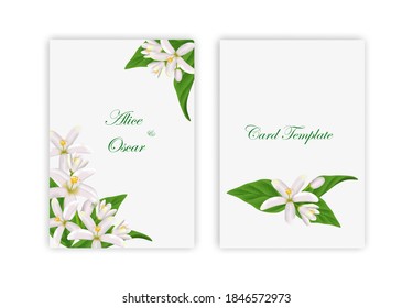 Trendy abstract square art templates of  flowers and green leaves. Suitable for social media posts, mobile apps, banners design and internet ads. Graphic gold brochure.Luxury vector illustration.

