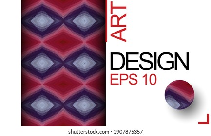 Trendy abstract square art templates with floral and geometric elements. Geometric frame, geometric design, abstract background of modern futuristic graphics with stripes, design, mosaic, bright.