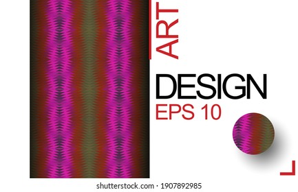 Trendy abstract square art templates with floral and geometric elements. Geometric frame, geometric design, abstract background of modern futuristic graphics with stripes, design, mosaic, bright.