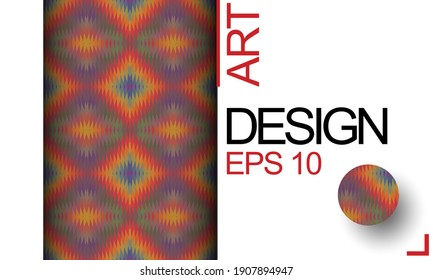 Plantillas de arte cuadrado abstracto de moda con elementos florales y geométricos. Marco geométrico, diseño geométrico, fondo abstracto de gráficos futuristas modernos con rayas, diseño, mosaico, brillante.