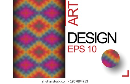 Plantillas de arte cuadrado abstracto de moda con elementos florales y geométricos. Marco geométrico, diseño geométrico, fondo abstracto de gráficos futuristas modernos con rayas, diseño, mosaico, brillante.