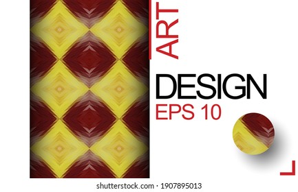 Trendy abstract square art templates with floral and geometric elements. Geometric frame, geometric design, abstract background of modern futuristic graphics with stripes, design, mosaic, bright.