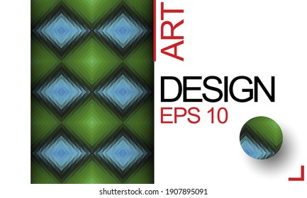 Trendy abstract square art templates with floral and geometric elements. Geometric frame, geometric design, abstract background of modern futuristic graphics with stripes, design, mosaic, bright.