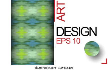 Trendy abstrakte quadratische Kunstvorlagen mit floralen und geometrischen Elementen. Geometrischer Rahmen, geometrisches Design, abstrakter Hintergrund moderner futuristischer Grafiken mit Streifen, Design, Mosaik, hell.