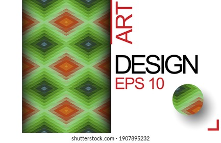 Trendy abstract square art templates with floral and geometric elements. Geometric frame, geometric design, abstract background of modern futuristic graphics with stripes, design, mosaic, bright.