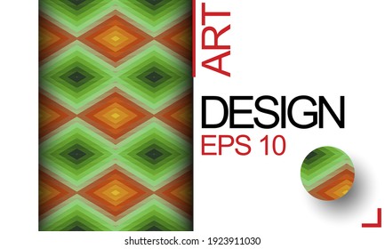 Trendy abstract square art templates with floral and geometric elements. Geometric frame, geometric design, abstract background of modern futuristic graphics with stripes, design, mosaic, bright.