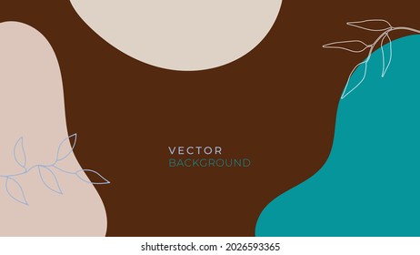 Plantillas de arte cuadrado abstracto de moda con elementos florales y geométricos. Adecuado para publicaciones en medios sociales, aplicaciones móviles, diseños de banners y anuncios web o de internet. Antecedentes de moda vectorial