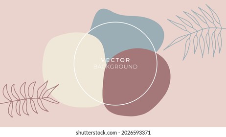 Plantillas de arte cuadrado abstracto de moda con elementos florales y geométricos. Adecuado para publicaciones en medios sociales, aplicaciones móviles, diseños de banners y anuncios web o de internet. Antecedentes de moda vectorial