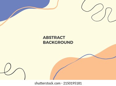 Trendy abstract square art templates with floral and geometric elements. Suitable for social media posts, mobile apps, banners design and webinternet ads. Vector fashion backgrounds.