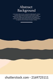 Trendy abstract square art templates. Suitable for social media posts, mobile apps, banners design and web internet ads. Vector fashion backgrounds.