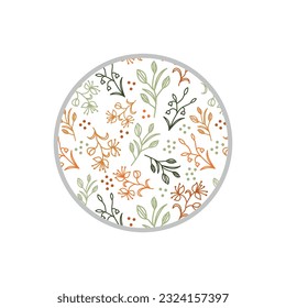 Trendy abstract square art templates with floral and geometric elements. Suitable for social media posts, mobile apps, banners design and web internet ads. Vector fashion backgrounds.