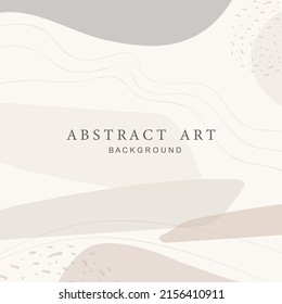 Trendy abstract square art templates.Vector fashion backgrounds.