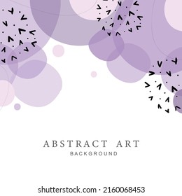 Trendy abstract square art templates.Vector fashion backgrounds.
